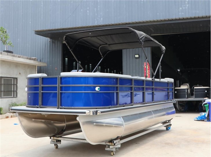 Bateau ponton de pêche Allshine pour le commerce
