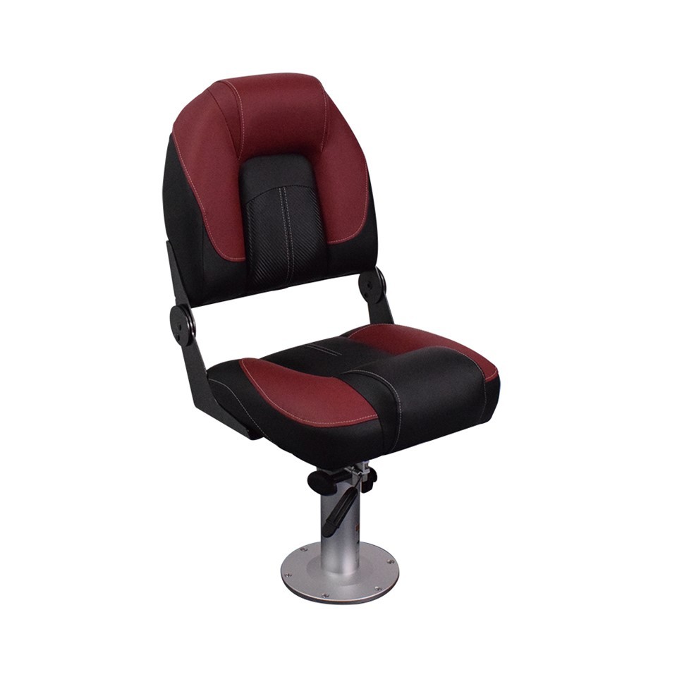 Siège de bateau rouge pliant -006